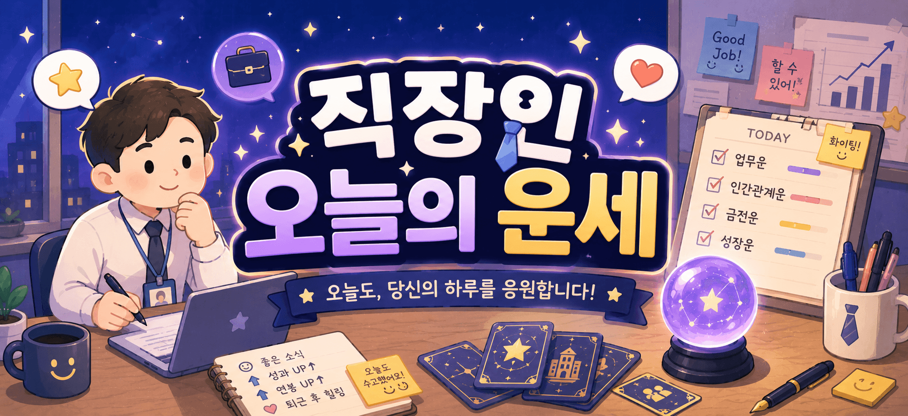 직장인 오늘의 운세